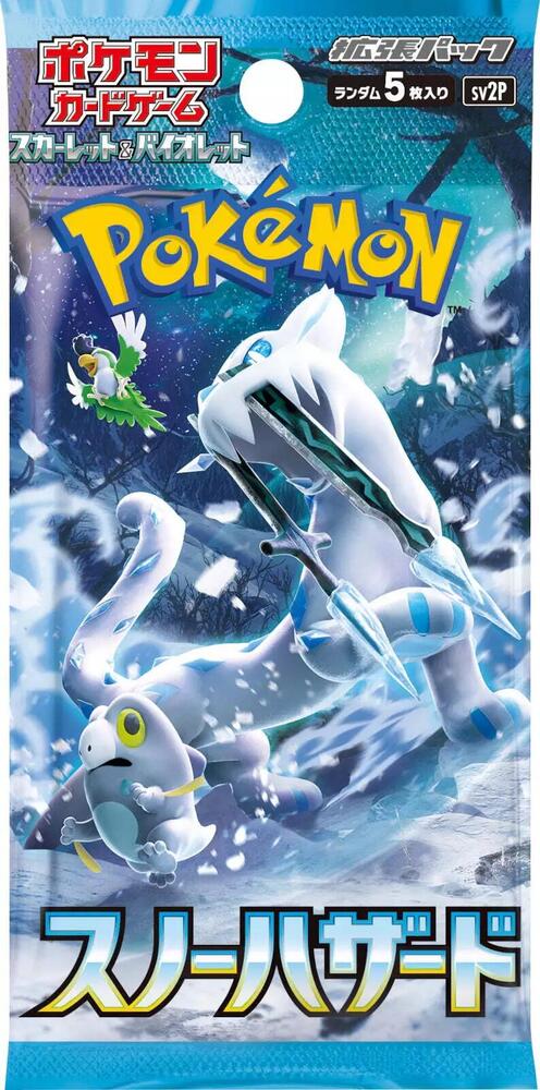 Pokemon - Snow Hazard - Japanese Booster Pack sv2P