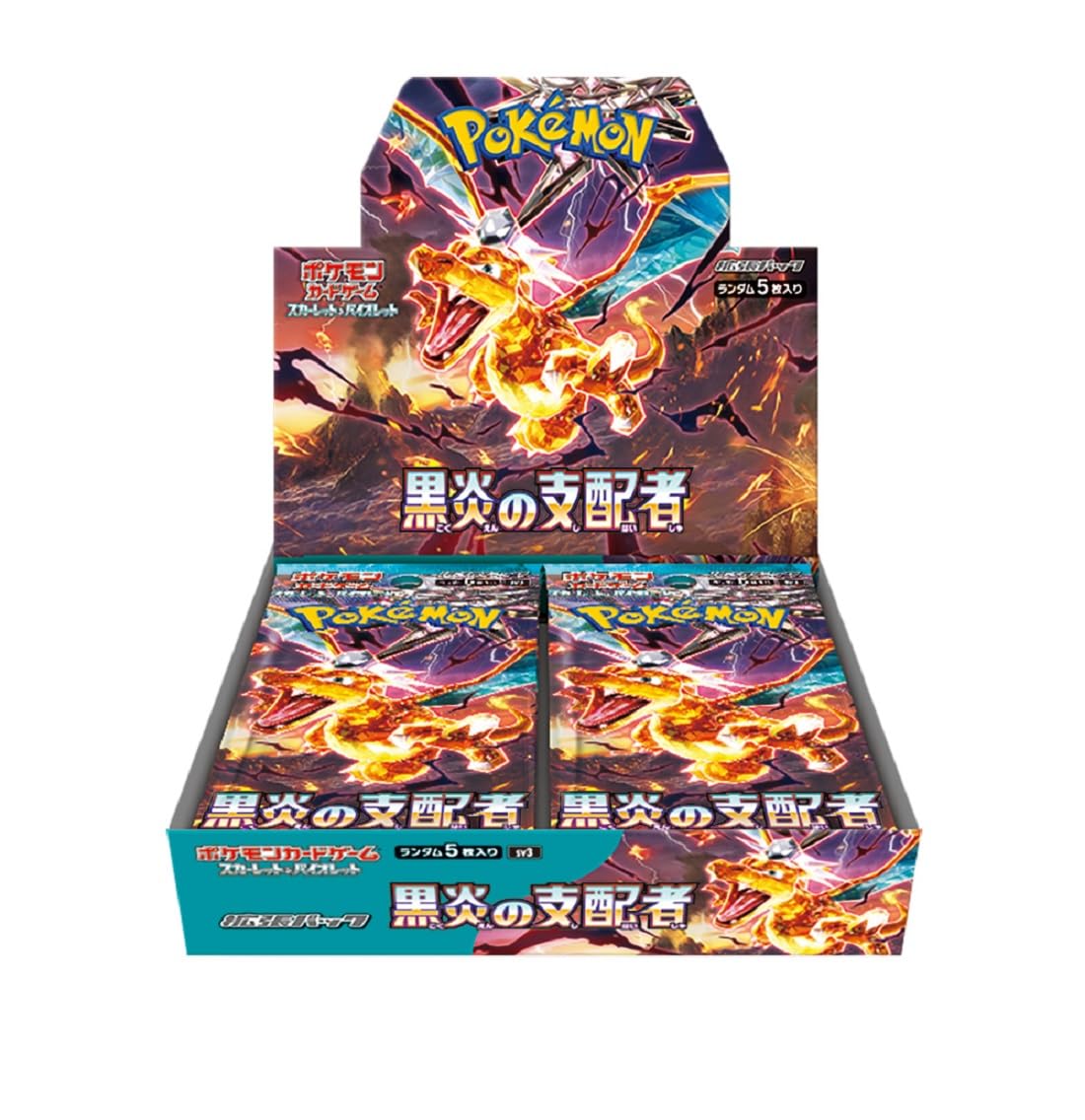 Pokemon - Ruler of the Black Flame - Japanese Booster Box sv3