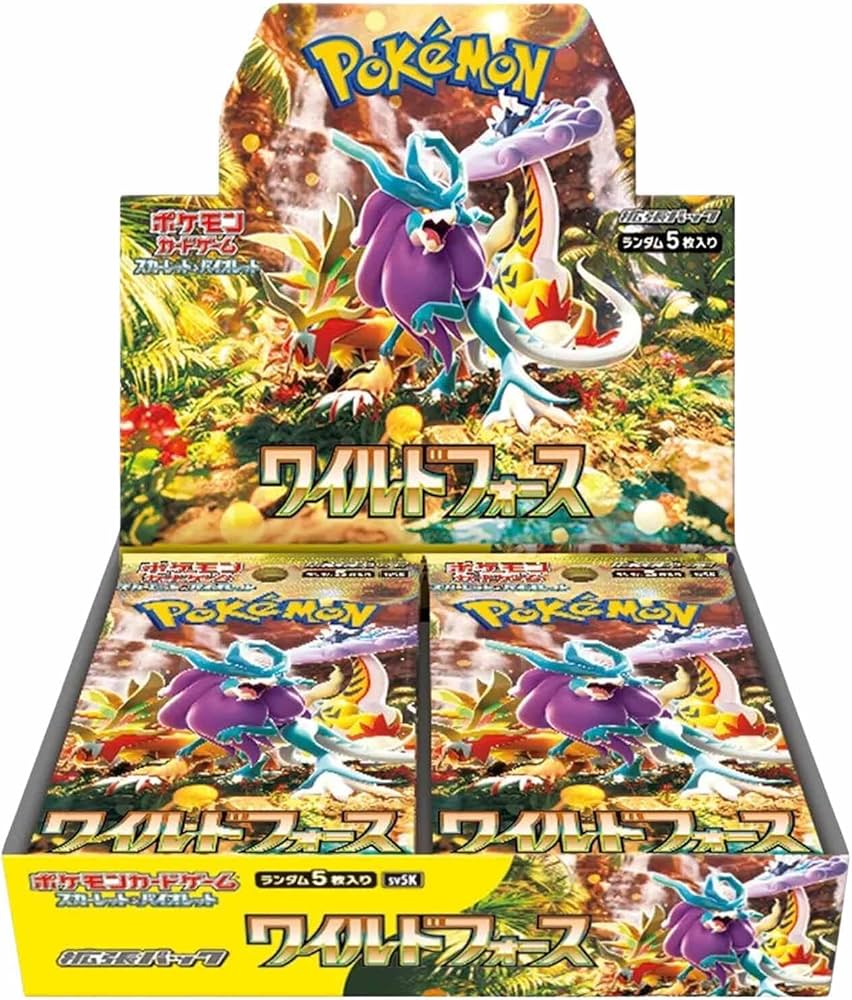 Pokemon - Wild Force - Japanese Booster Box sv5k